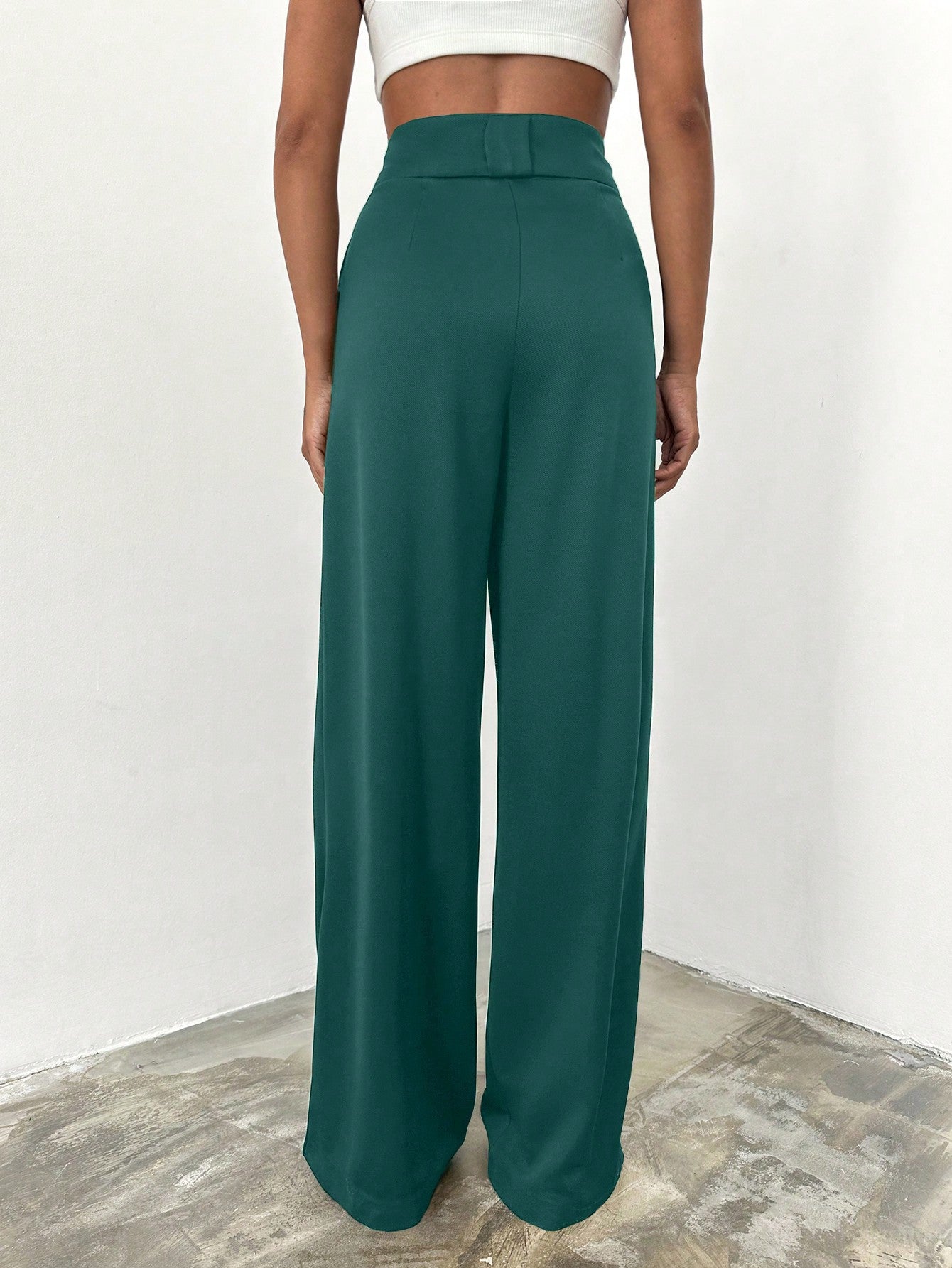 Rich Girl Emerald Wide-Legs ๐