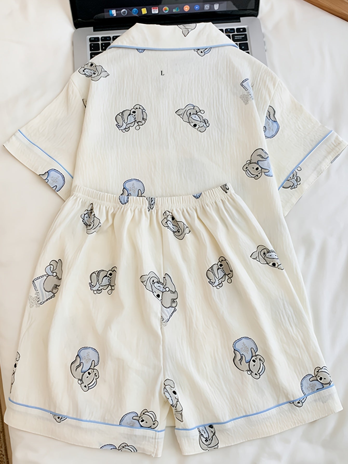 Sleepy Bear 3-Piece Cotton Pajama Set π»π€