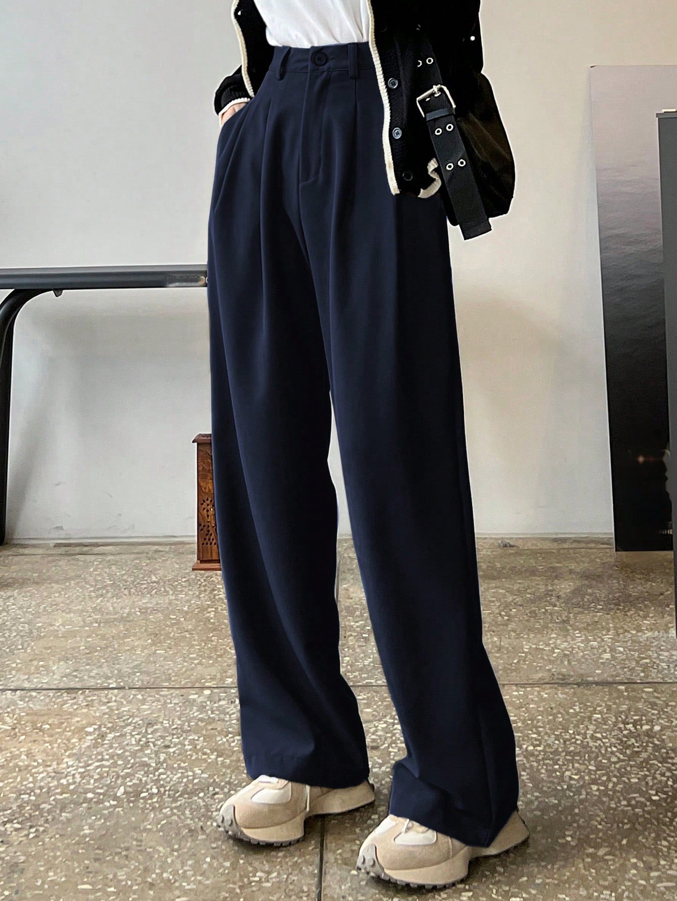 Midnight Mood Wide-Leg Trousers 🌙
