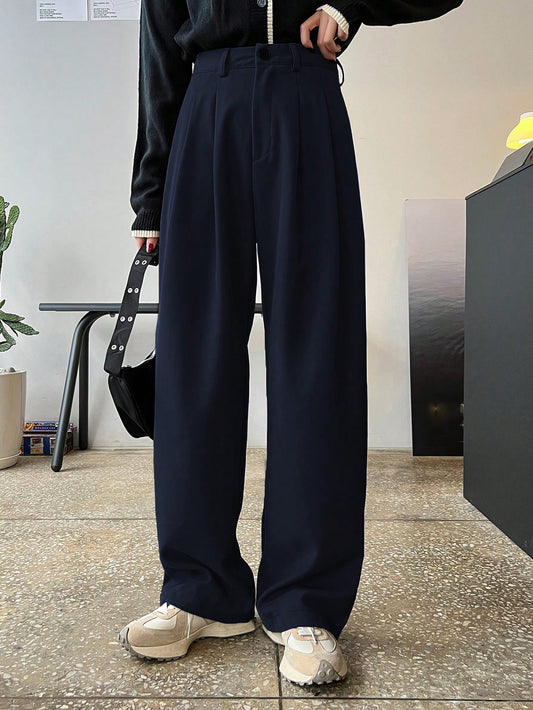 Midnight Mood Wide-Leg Trousers 🌙
