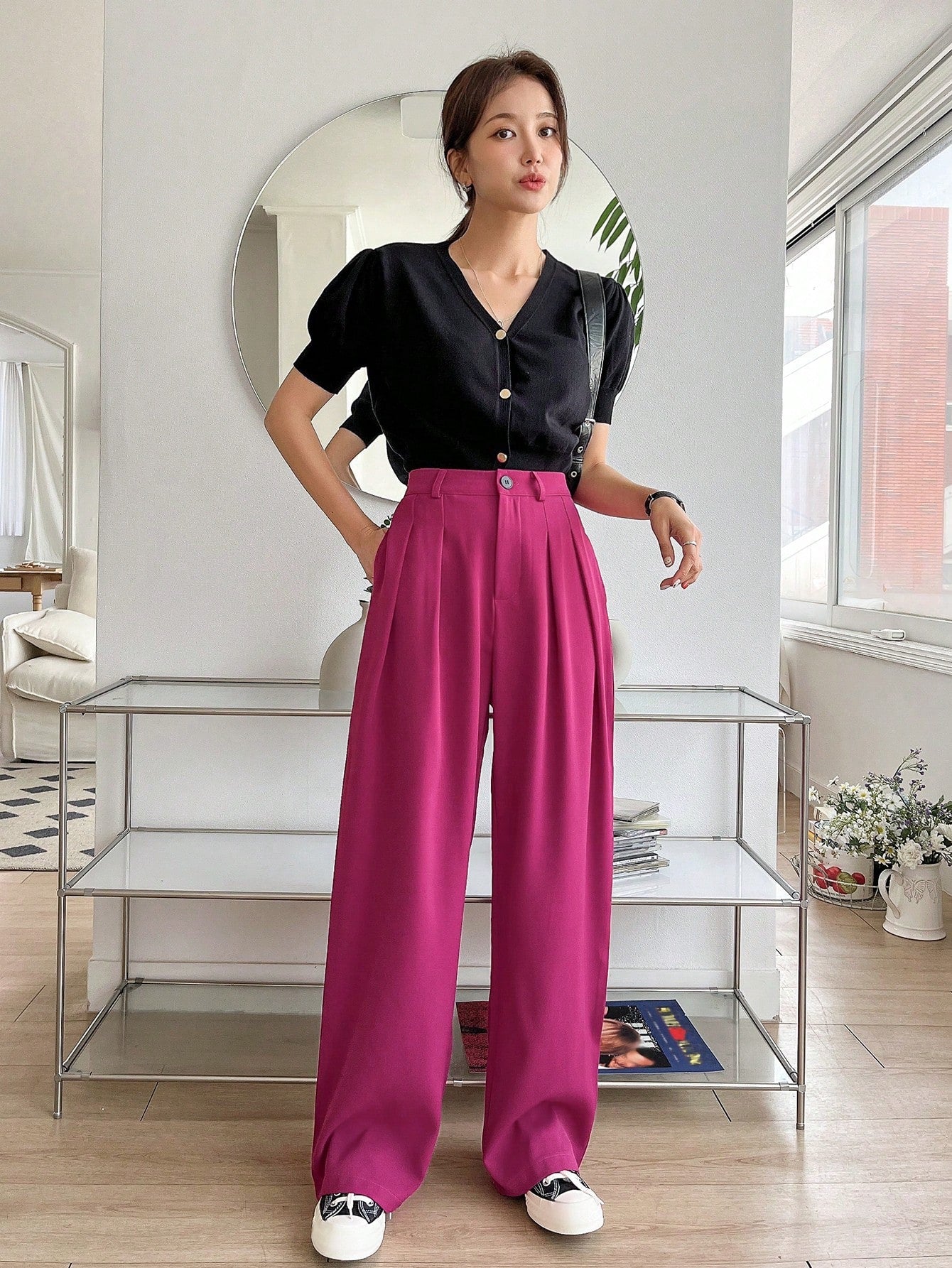 Main Character Wide-Leg Trousers ✨