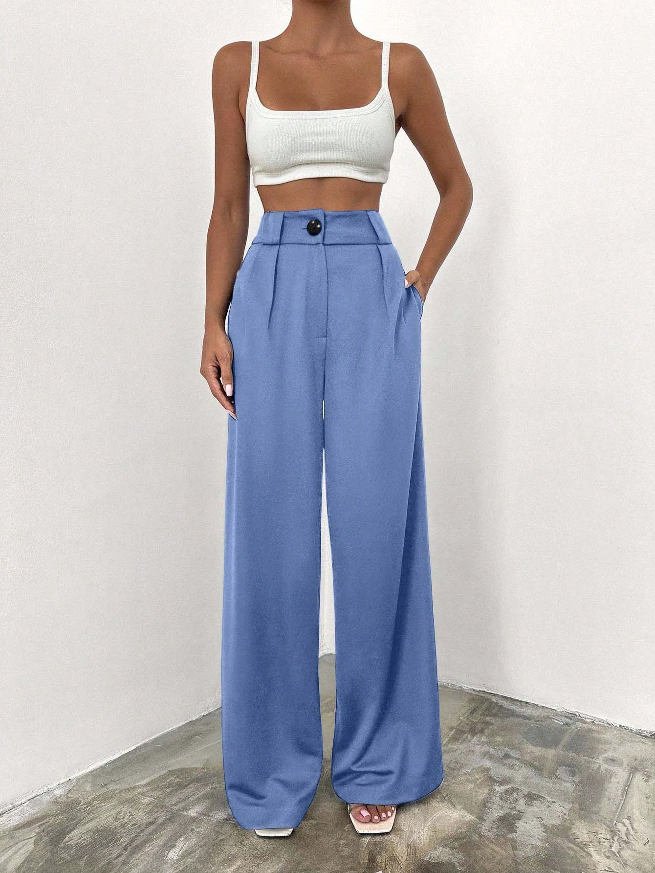 Midnight Muse Wide-Leg Pants 🖤