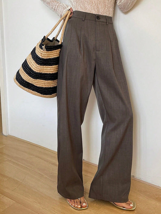 Rich Girl Energy Wide-Leg Trousers