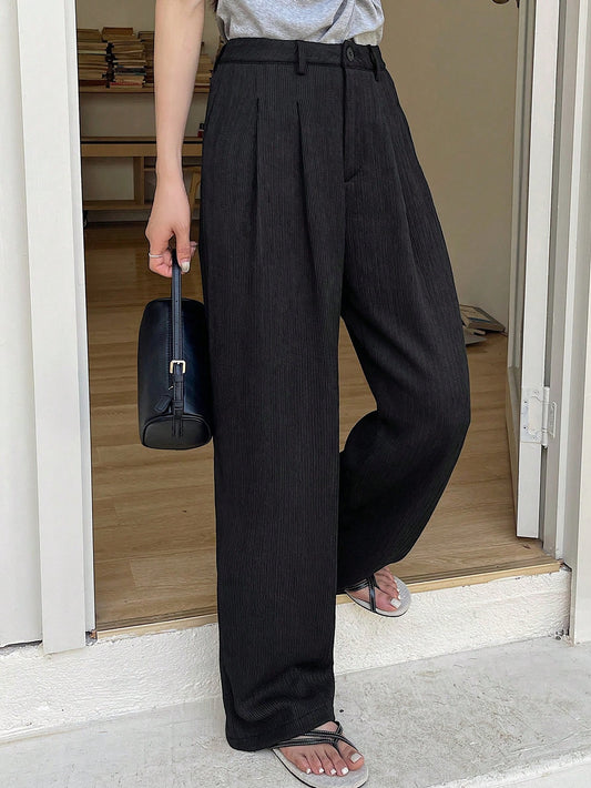 Effortless Flow Wide-Leg Trousers
