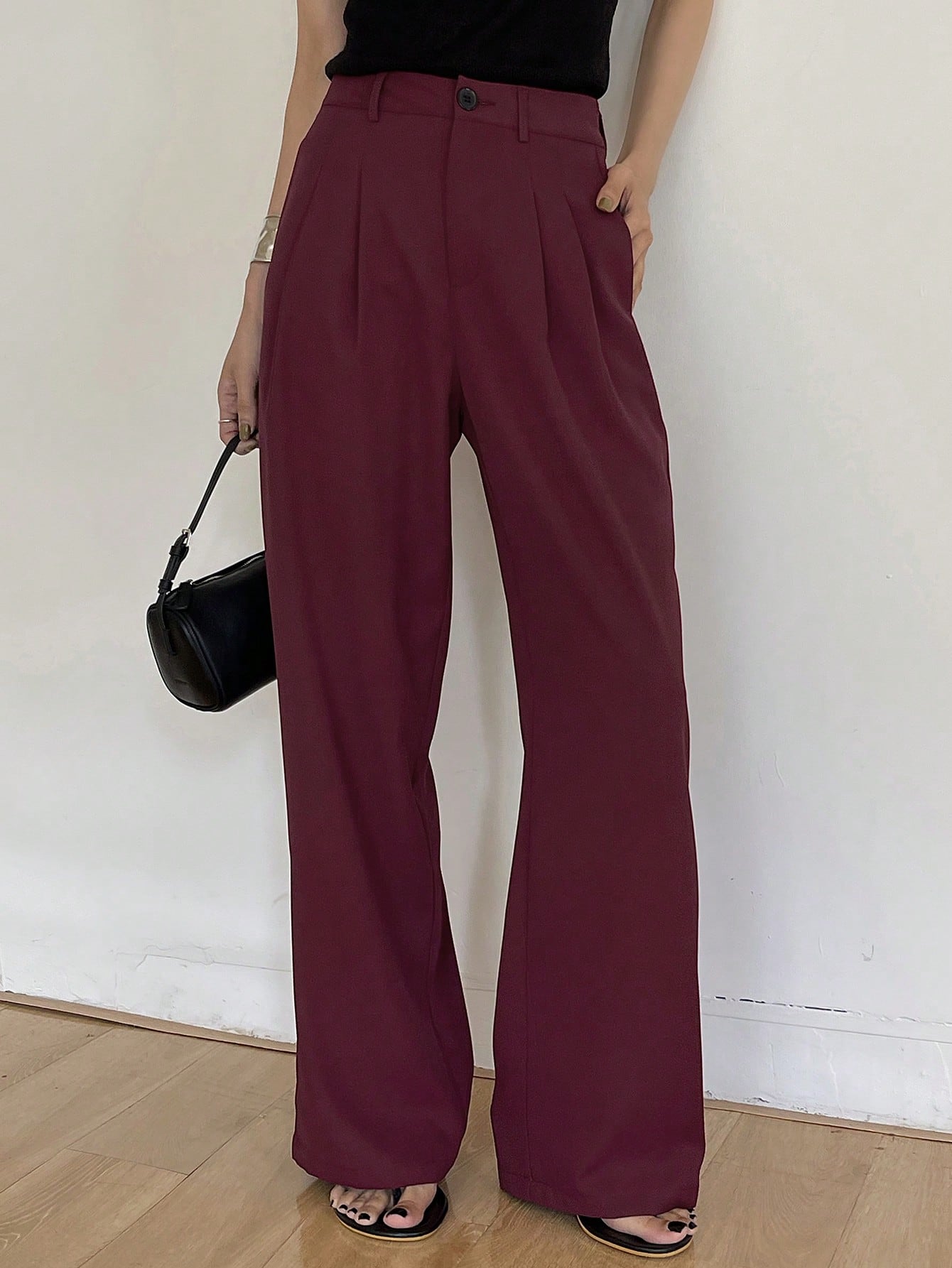 Rich Girl Energy Wide-Leg Trousers 💅